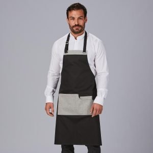 DELANTAL PETO BICOLOR 88X74 CM