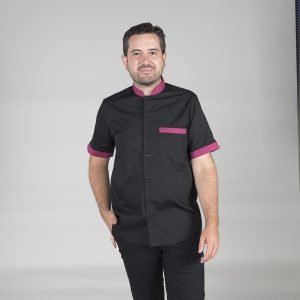 CAMISA HOMBRE CUELLO MAO M/C COMBI