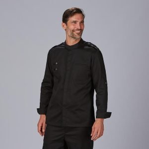 CHAQUETA COCINA HOMBRE SATEN ALGODON CUETO