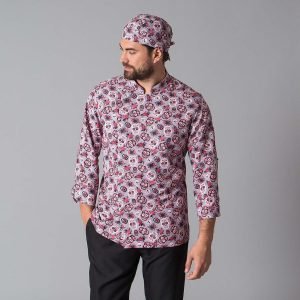 CHAQUETA COCINA UNISEX CATRINA