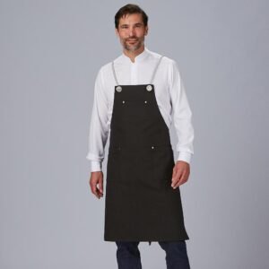 DELANTAL PETO CORDON TRENZADO 88X74 CM