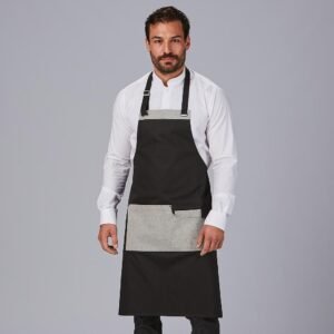 DELANTAL PETO BICOLOR 88X74 CM