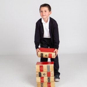 CARDIGAN INFANTIL ABOTONADO COLEGIAL