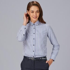 CAMISA MUJER RAYAS BICOLOR SIMONETTA