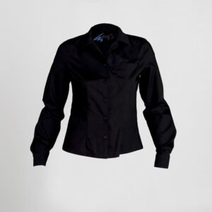 BLUSA CAMARERA ENTALLADA M/LARGA