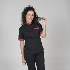 BLUSA MUJER C/MAO M/C COMBI