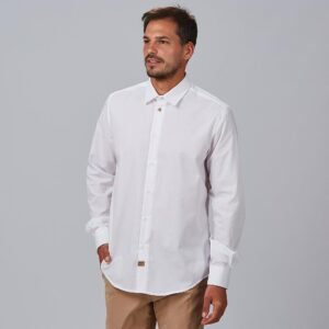 CAMISA HOMBRE ELISEO SLIM FIT TEJIDO RECICLADO