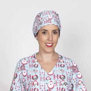 GORRO CIRUJANO GOMA NAVIDAD SANTAS