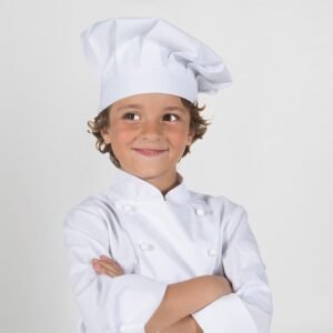 GORRO GRAN CHEF INFANTIL BLANCO