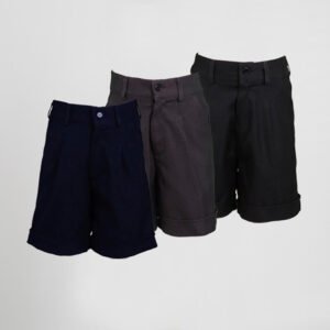 BERMUDA MEDIA GOMA Y CREMALLERA