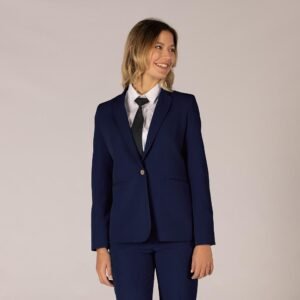 AMERICANA MUJER 1 BOTON X.LINEN