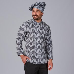 CHAQUETA COCINA UNISEX ESTAMPADA VAZQUEZ