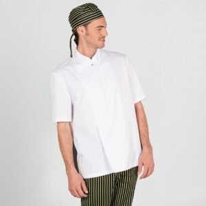 CHAQUETA COCINA M/C VELCRO